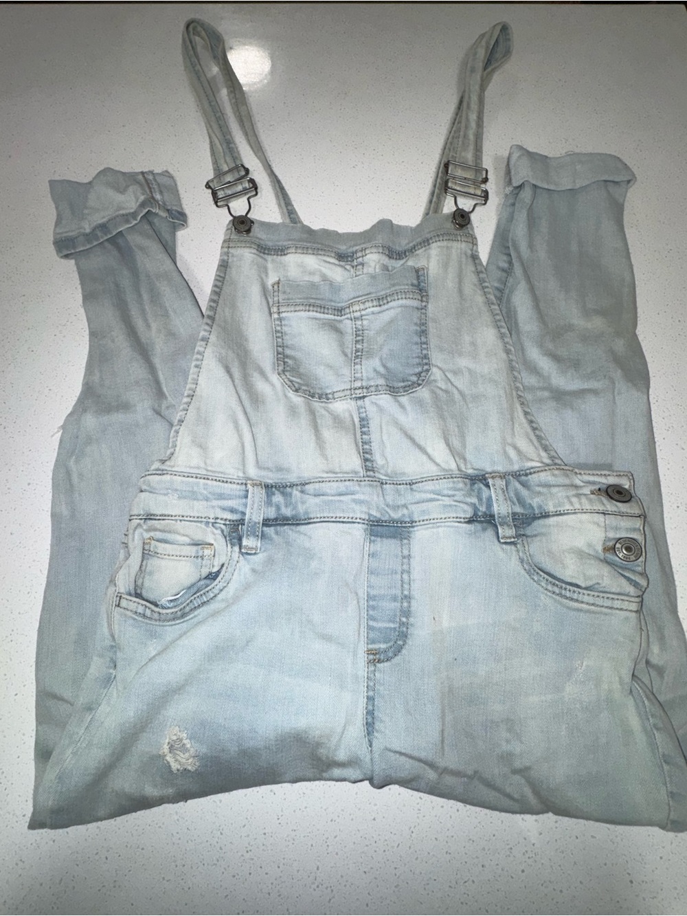 Bluenotes women’s Pale Blue Denim Overalls